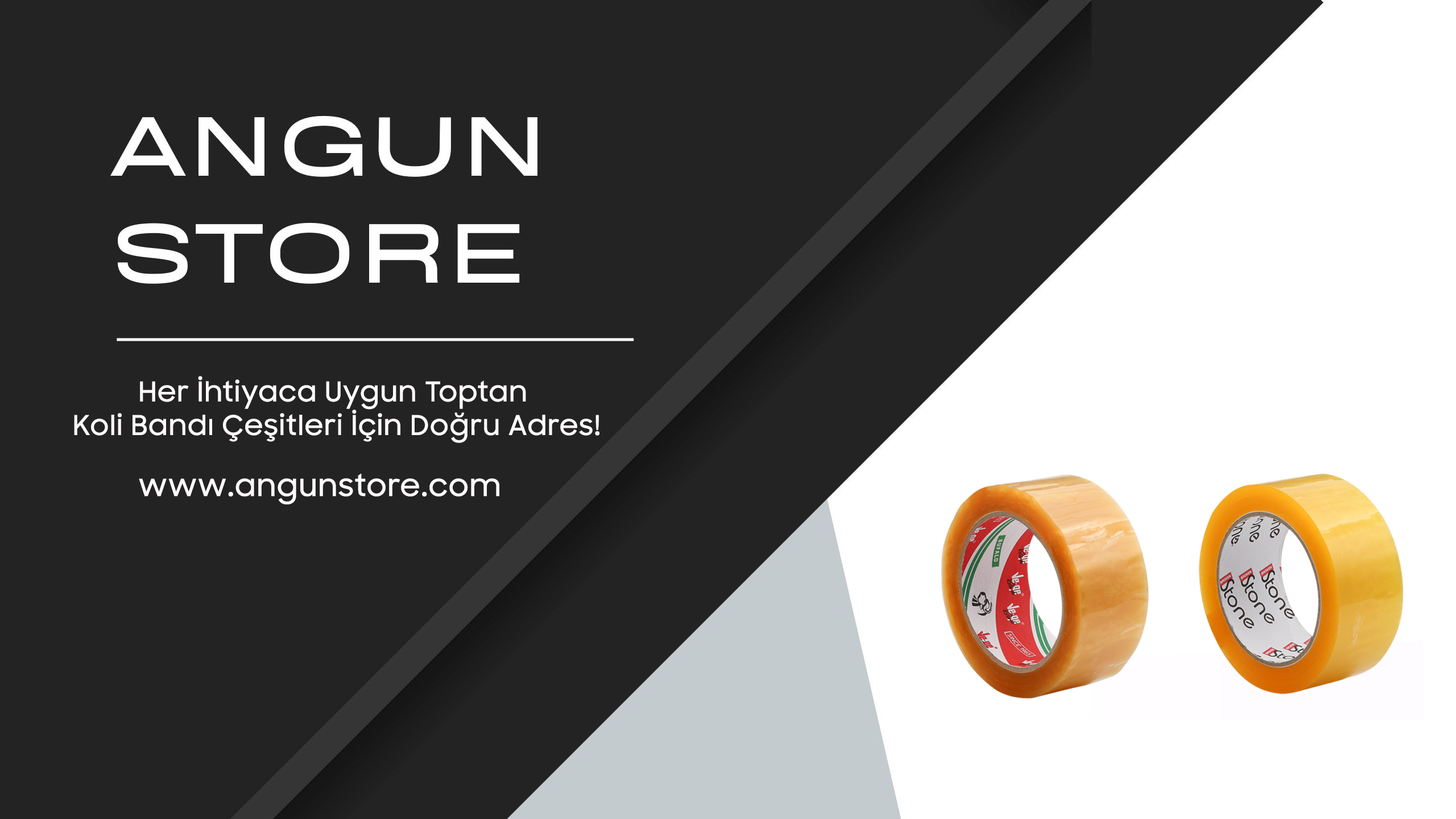 Toptan Koli Bandı Çeşitleri Angun Store'da!