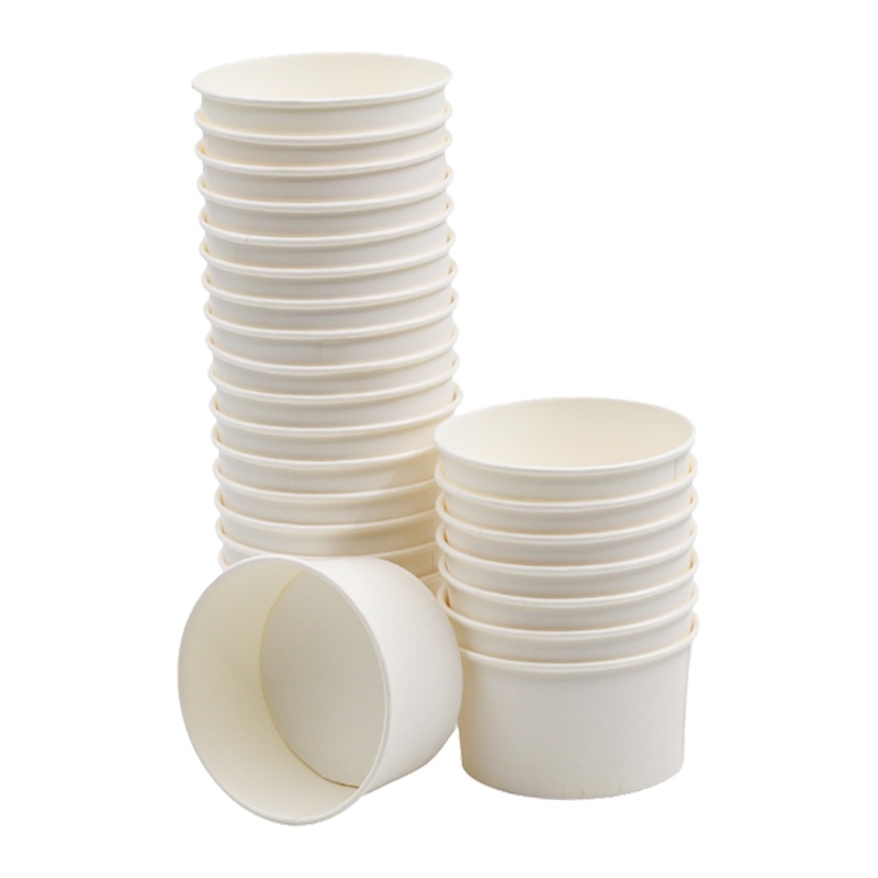 Akka Beyaz Baskısız 100 Cc Dondurma Kasesi 1000 Adet - AKKA