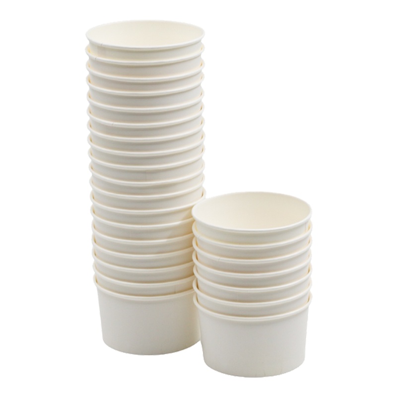 Akka Beyaz Baskısız 100 Cc Dondurma Kasesi 1000 Adet - AKKA (1)