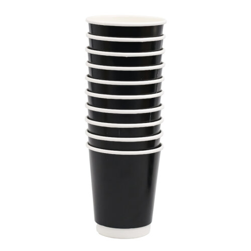 Akka Double Wall Karton Bardak 8 Oz Siyah 1000 Li - AKKA (1)