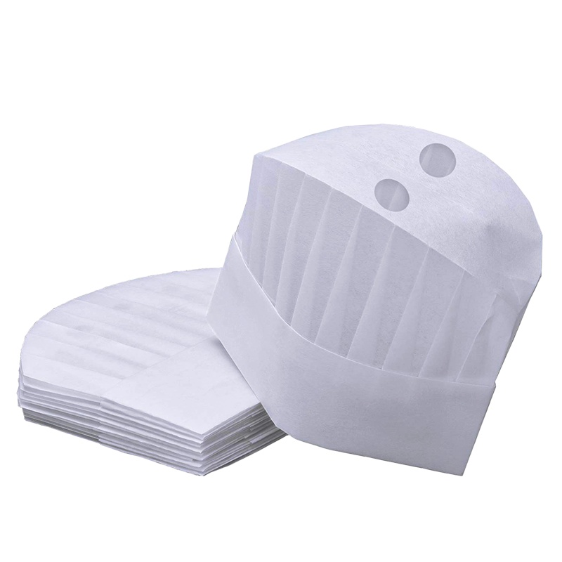 Aşçı Kepi Beyaz 27x23 Cm - ANGUN AMBALAJ