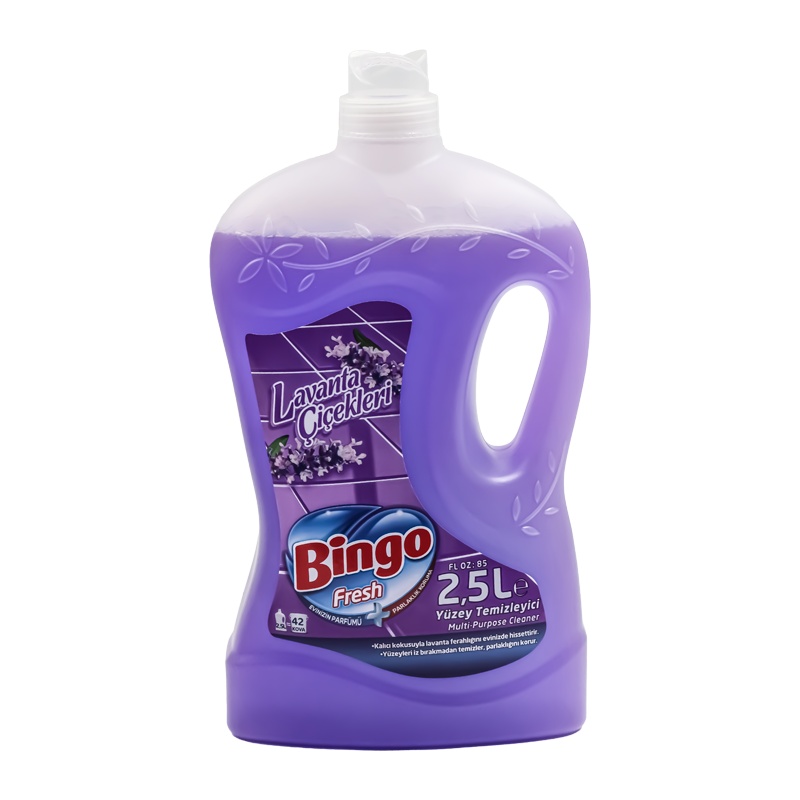 Bingo Fresh Lavanta Çiçekleri Yüzey Temizleyici 2,5 Litre - Focus