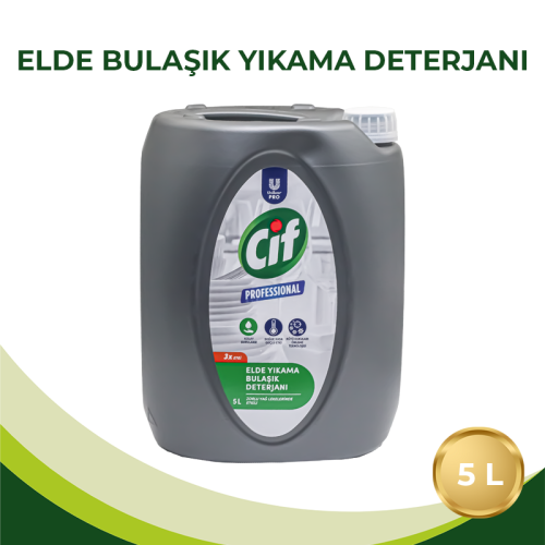 Cif Professional Bulaşık Deterjanı Elde Yıkama 5L - 5Kg U-Pro - 2