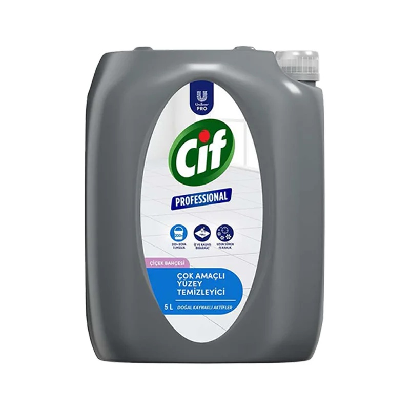 Cif Professional Çok Amaçlı Yüzey Temizleyici 5 L Ücretsiz Kargo - 2