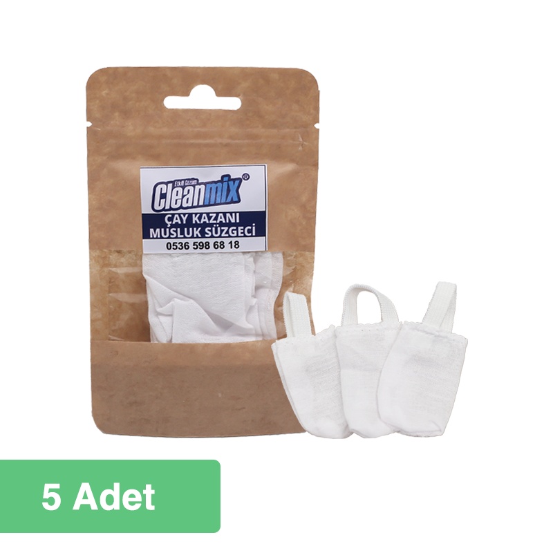 Cleanmix Çay Kazanı Musluk Süzgeci Lastikli 5 Li - CLEANMIX