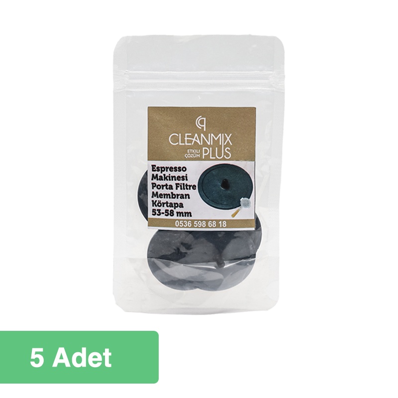 Cleanmix Espresso Porta Filtre Membran Körtapa 53-58 Mm 5 Li - CLEANMIX