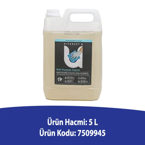 Diversey Divomil RD VC69 Güçlü Formüllü Yüzey Temizleyici 5L-6,1 Kg - 2