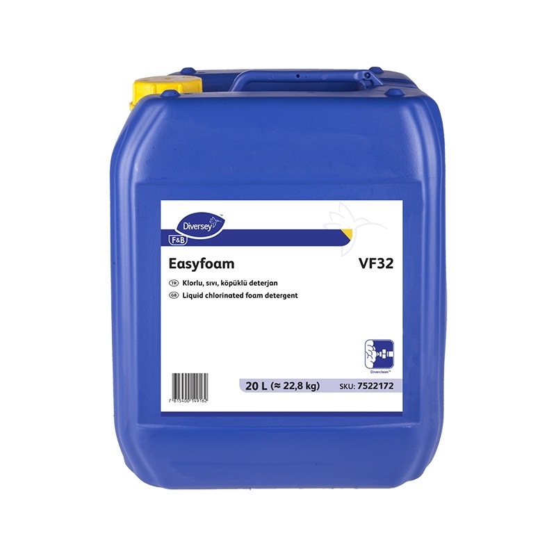 Diversey Easyfoam VF32 Klorlu, Sıvı Köpüklü Deterjan 20L - 3