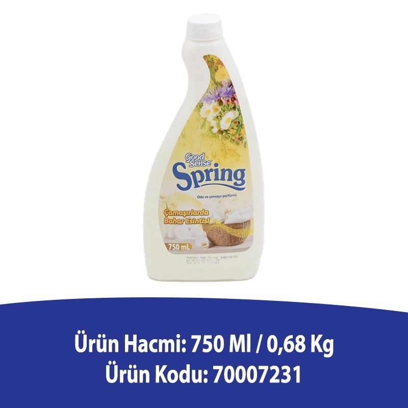 Diversey Good Sense Spring Oda ve Çamaşır Parfümü 750 Ml 675 G - DIVERSEY (1)