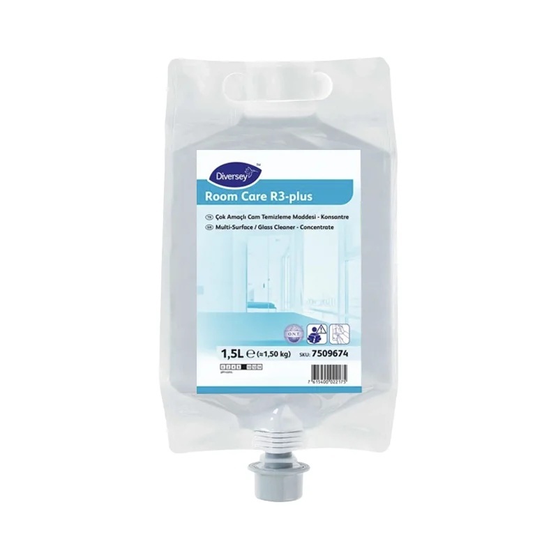 Diversey Room Care R3 Plus Konsantre Cam Temizleyici 1,5 L - 1