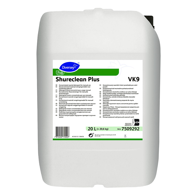 Diversey Shureclean Plus VK9 Manuel Kullanıma Uygun Köpük Temizleyici 20L - 3