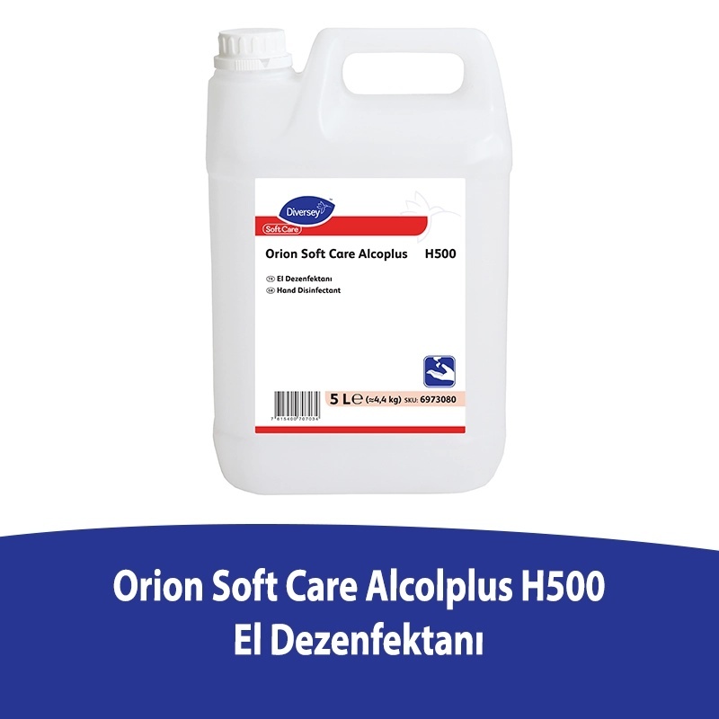 Diversey Soft Care Orion Alcoplus H500 El Dezenfektanı 5L - DIVERSEY