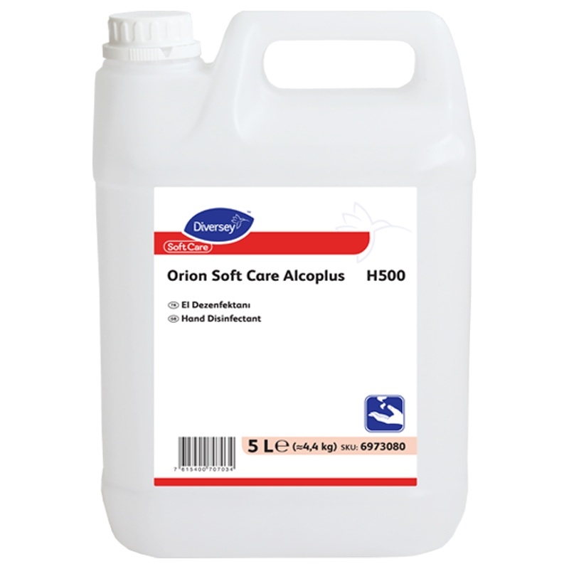 Diversey Soft Care Orion Alcoplus H500 El Dezenfektanı 5L - 3