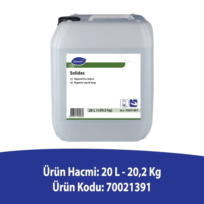 Diversey Solides Hijyenik El Yıkama Sıvısı 20L - DIVERSEY (1)