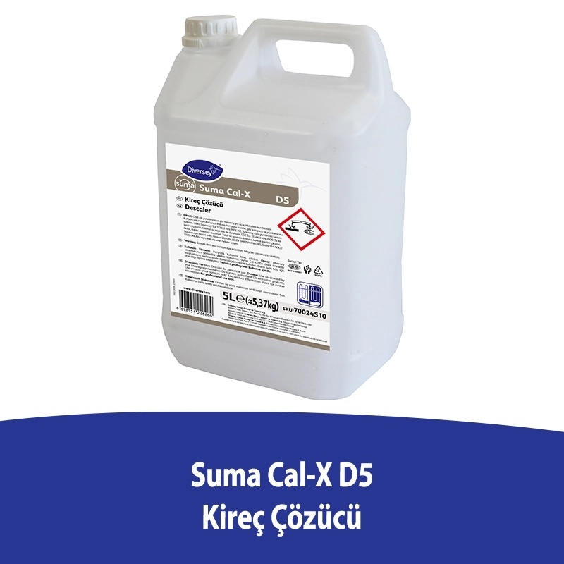 Diversey Suma Cal-X D5 Kireç Çözücü 5 L - DIVERSEY