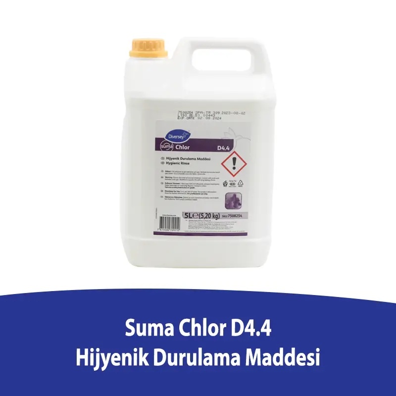 Diversey Suma Chlor D4.4 Hijyenik Meyve ve Sebze Durulama Maddesi 5 Litre - DIVERSEY