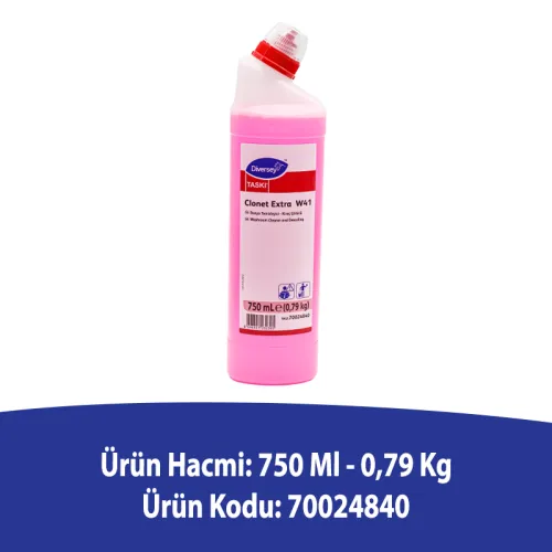 Diversey Taski Clonet Extra W41 Banyo Temizleyici ve Kireç Çözücü 750 ML - 2