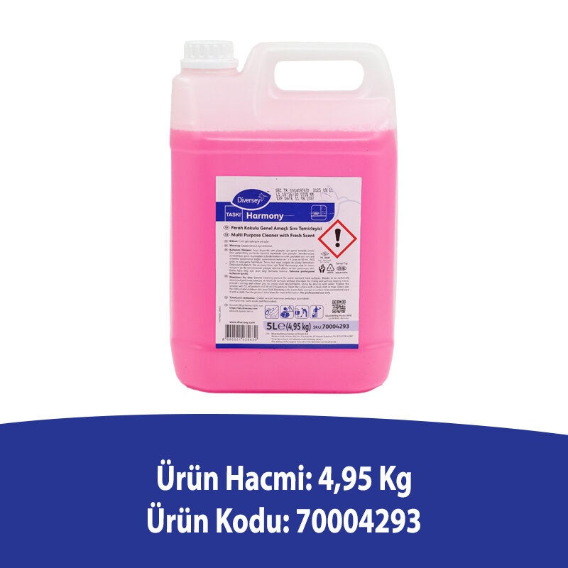 Diversey Taski Harmony Genel Temizlik Maddesi 5 L - DIVERSEY (1)