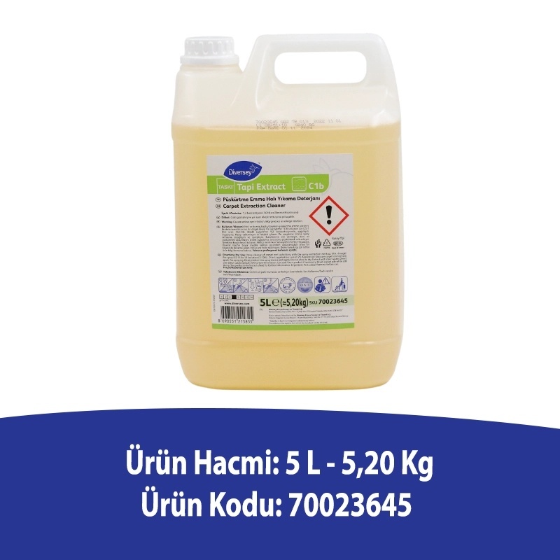 Diversey Taski Tapi Extract C1b Halı Yıkama Deterjanı 5L - DIVERSEY (1)