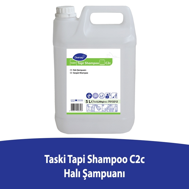 Diversey Taski Tapi Shampoo C2c Halı Yıkama Şampuanı 5 L - DIVERSEY