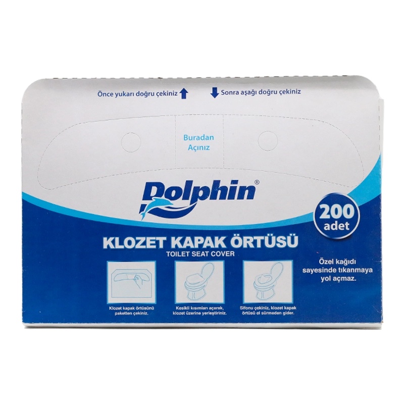 Dolphin Klozet Kapak Örtüsü - DOLPHİN