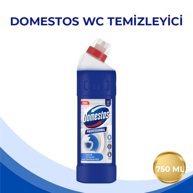 Domestos Professional Tuvalet Temizleyici 750 Ml U Pro Wc Temizleyici - DOMESTOS (1)