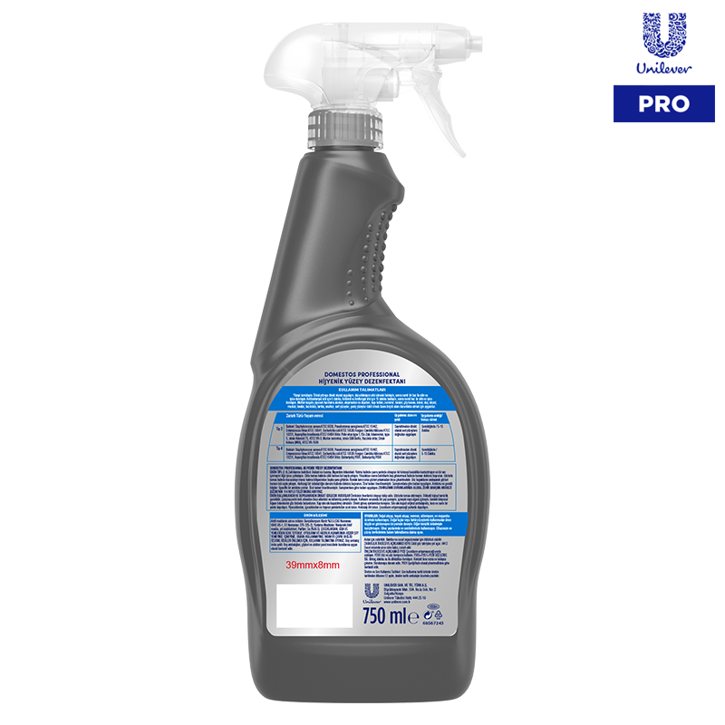 Domestos Professional Yüzey Dezenfektanı 750 Ml U Pro - 4