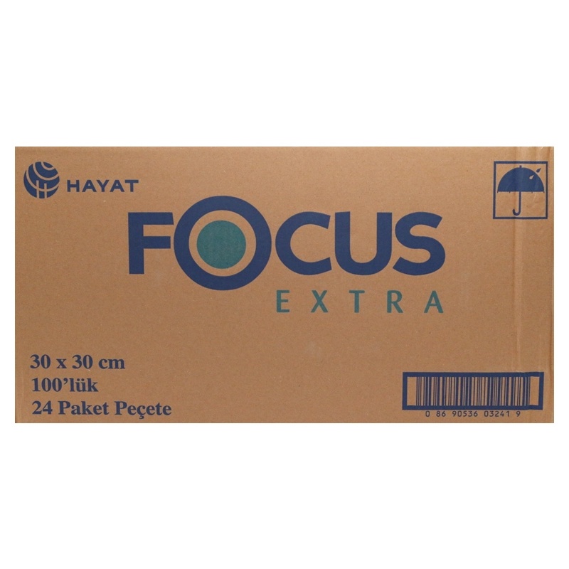 Focus Extra 30x30cm Kağıt Peçete 100Lü 24 Paket - Focus (1)