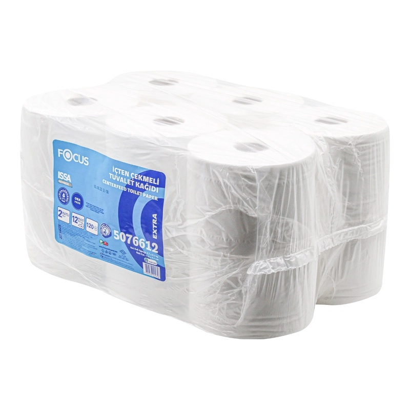 Focus Extra İçten Çekmeli 2 Katlı Tuvalet Kağıdı 12li 120m Yeni - 4