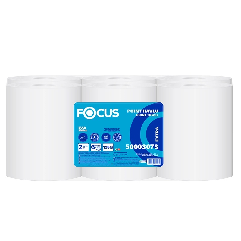 Focus Extra İçten Çekmeli Kağıt Havlu 125mt 6Lı - Focus (1)
