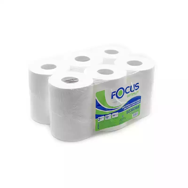 Focus Optimum Jumbo Mini Tuvalet Kağıdı 12 Adet x 92m - Focus (1)