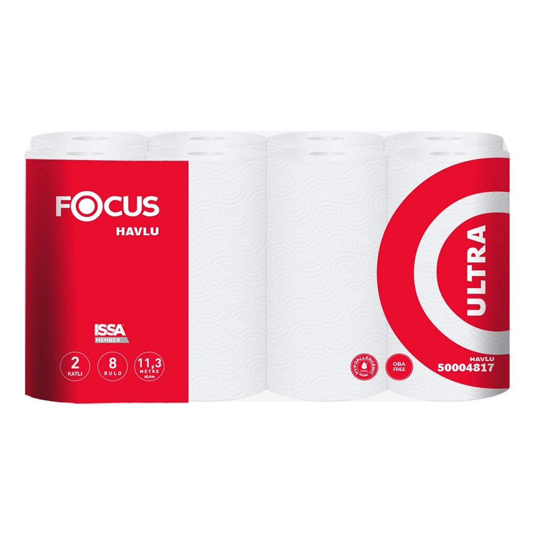 Focus Ultra Kağıt Havlu 8Li 3 Paket - Focus