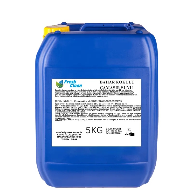 Fresh Clean Bahar Kokulu Çamaşır Suyu 5 Kg - FRESH CLEAN
