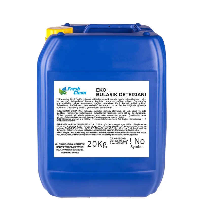 Fresh Clean Eko Elde Bulaşık Deterjanı 20 Kg - FRESH CLEAN