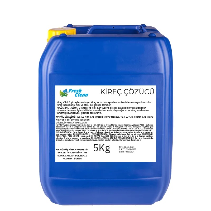 Fresh Clean Kireç Çözücü 5 Kg - FRESH CLEAN