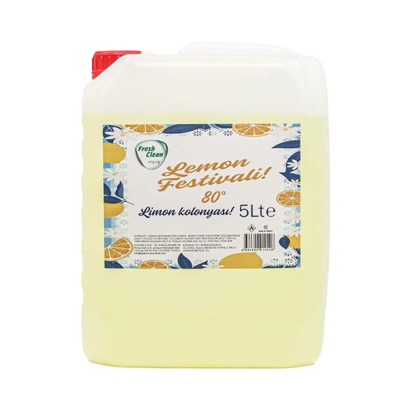 Fresh Clean Limon Kolonyası 5 Litre - 1