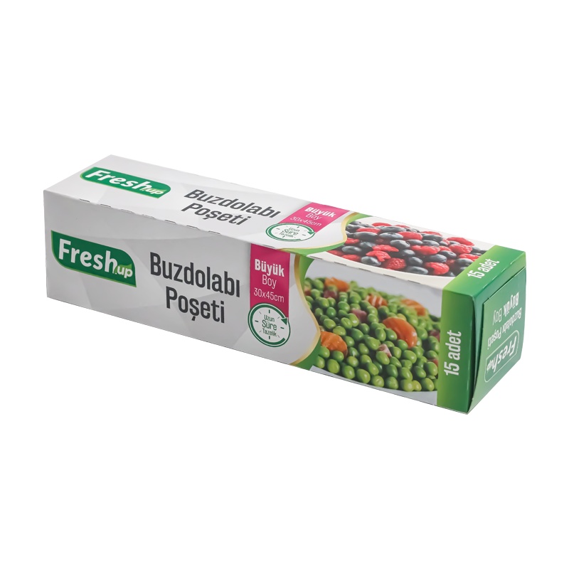 Fresh Up Buzdolabı Poşeti Büyük Boy 30x45 Cm 15li - FRESH UP