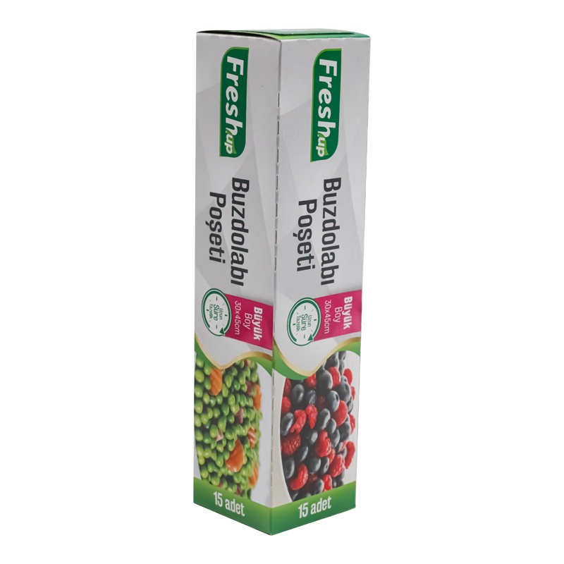 Fresh Up Buzdolabı Poşeti Büyük Boy 30x45 Cm 15li - 3