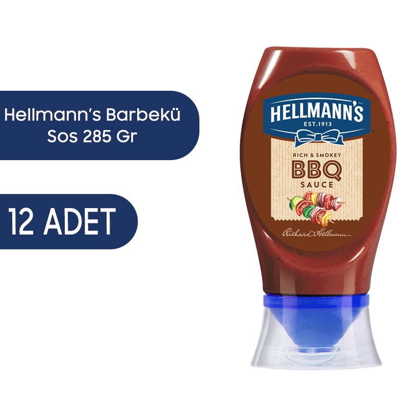 Hellmann's Barbekü Sos 12'li 285 G - HELLMANNS