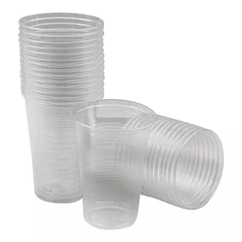 Işık Plastik Bardak 250 cc Şeffaf Kola Bardağı - IŞIK (1)