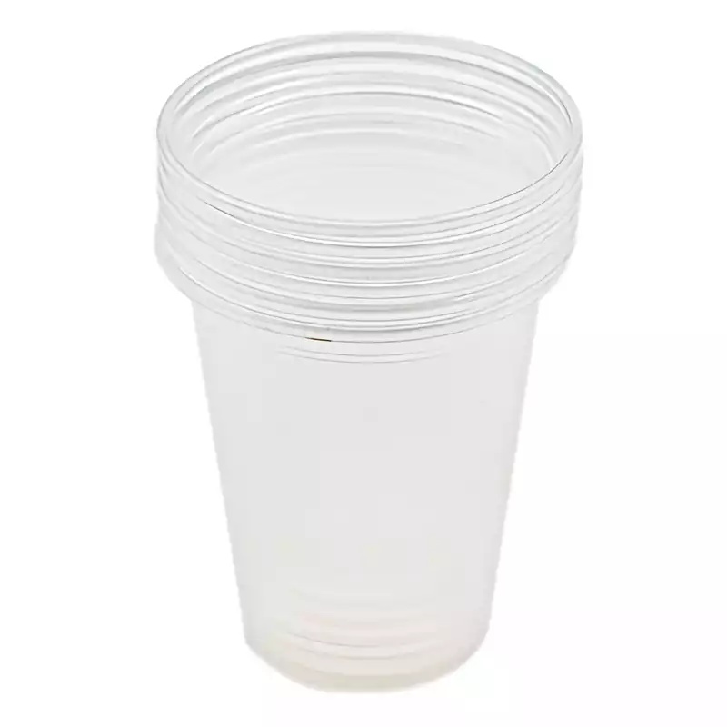 Işık Plastik Bardak Şeffaf 300 Cc Milkshake Bardağı 1000 Adet - IŞIK (1)