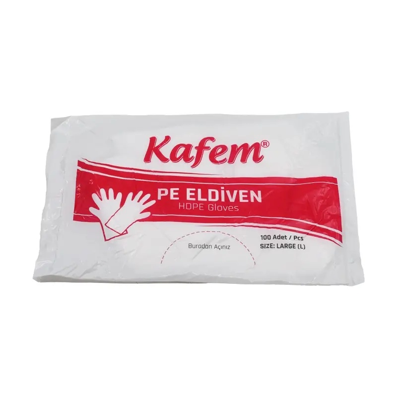 Kafem Şeffaf Eldiven 100 Lü - 2