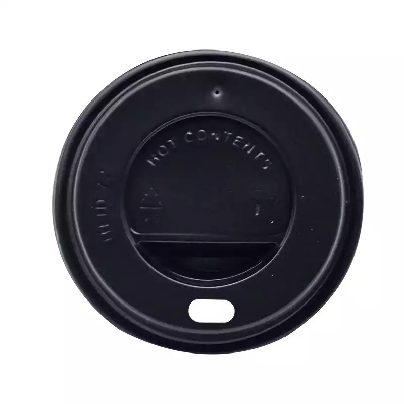 Karton Bardak Kapağı Siyah 7 oz Sıcak 1000'li - AKKA (1)