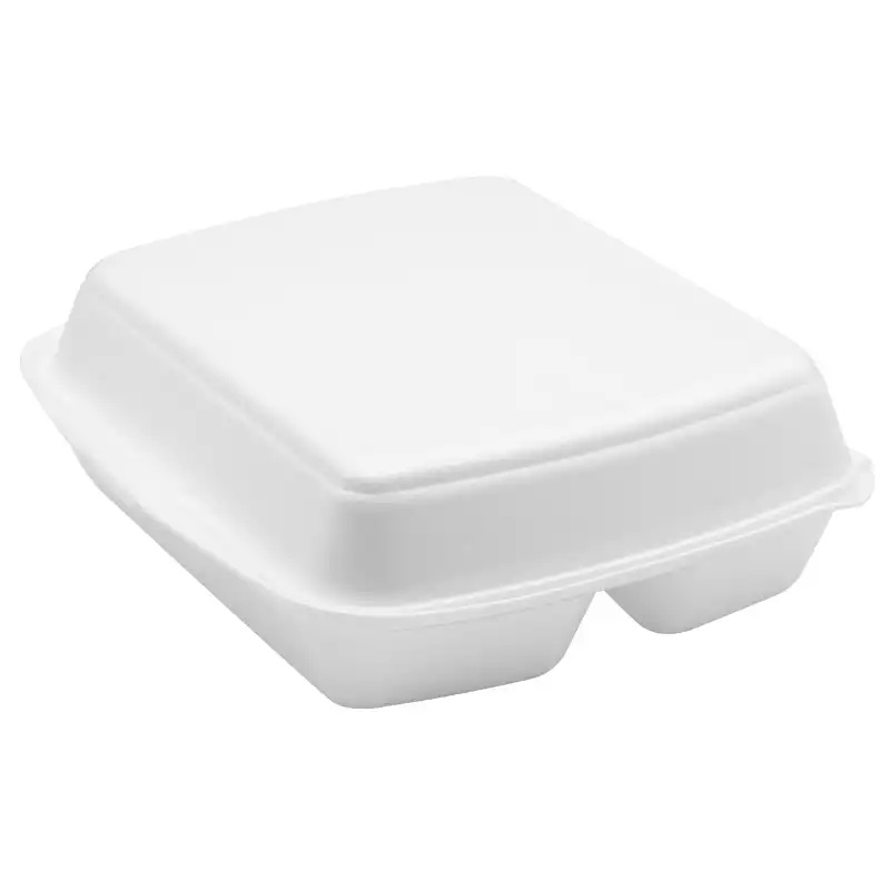 Köpüksan 3 Gözlü Kapaklı Köpük Tabak 100 Lü K23/A - Köpüksan (1)