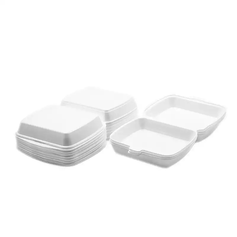 Köpüksan Bölmesiz Kapaklı Köpük Tabak 100'lü K23/C - Köpüksan