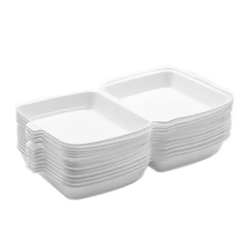 Köpüksan Bölmesiz Kapaklı Köpük Tabak 100'lü K23/C - Köpüksan (1)