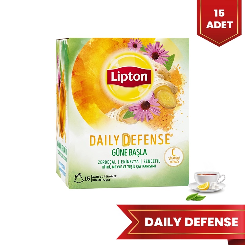 Lipton Daily Defense Güne Başlama 15'li - LİPTON ÇAY