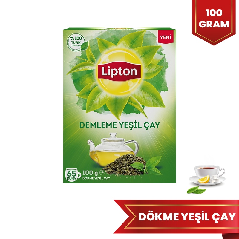 Lipton Dökme Yeşil Çay 100 Gr - LİPTON ÇAY