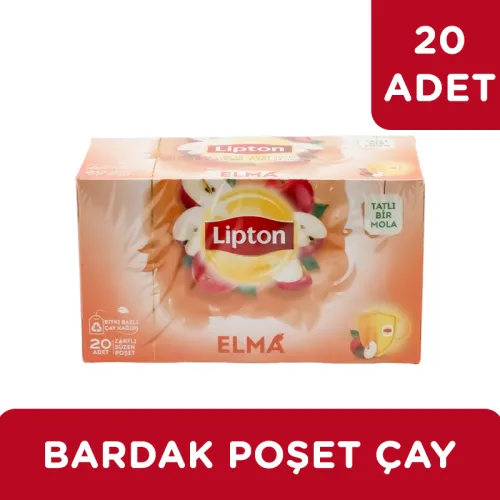 Lipton Elma Bardak Poşet Çay 20'li - 2