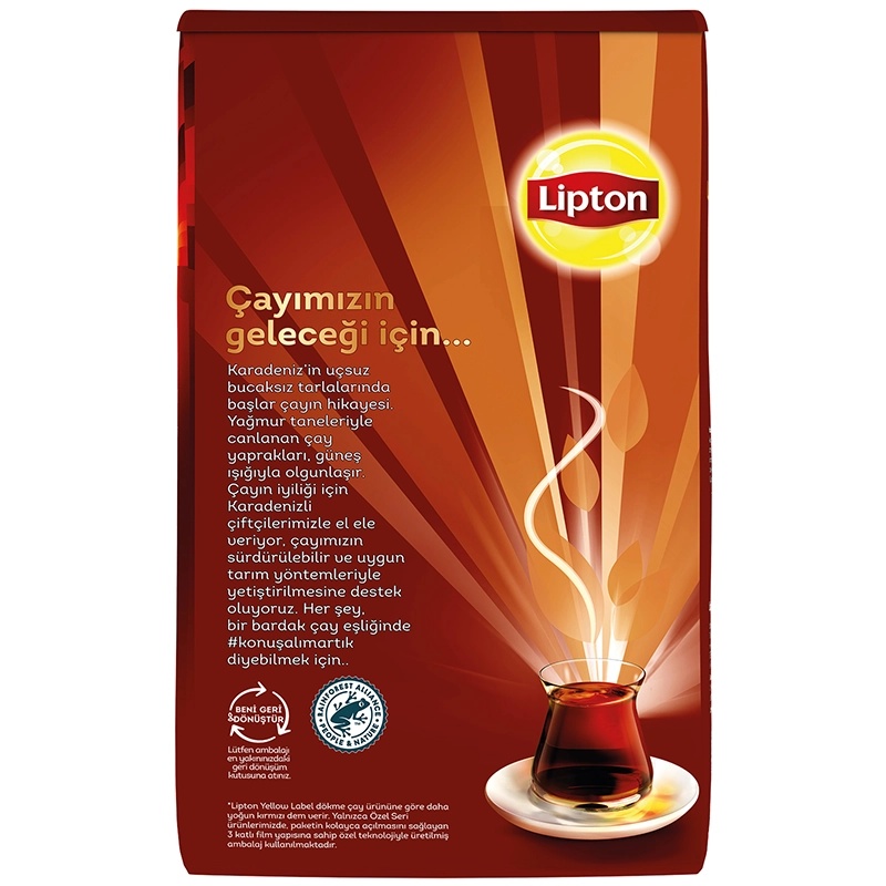 Lipton Extra Dem Dökme Siyah Çay Özel Seri 1000 Gr - 3